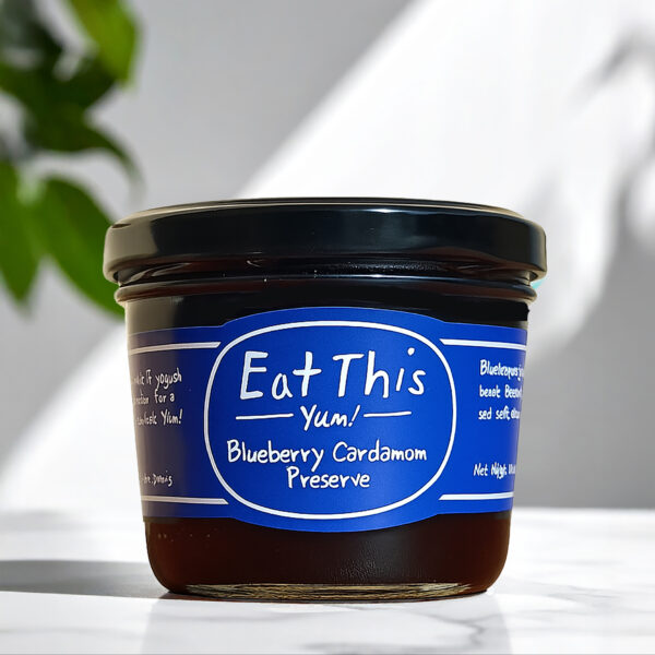 Blueberry and Cardamom Preserve