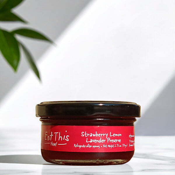 Strawberry Lavender Lemon Zest Preserve - Image 2