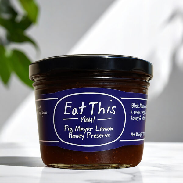 Fig Meyer Lemon Honey Preserve