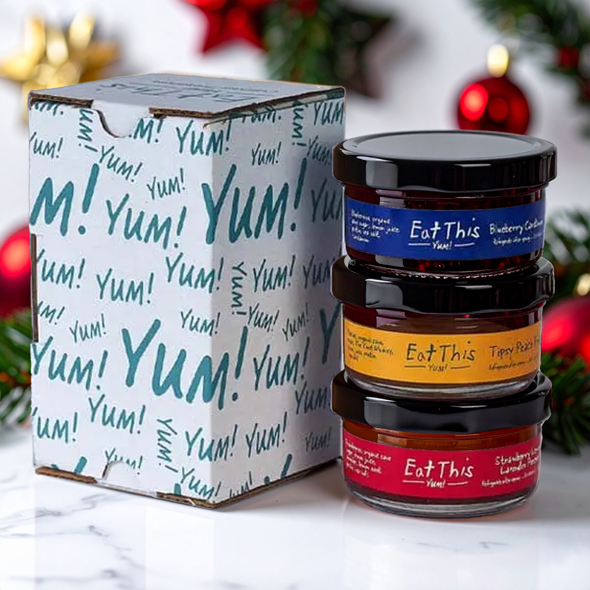 Gift Box Three Small Jars Bundle