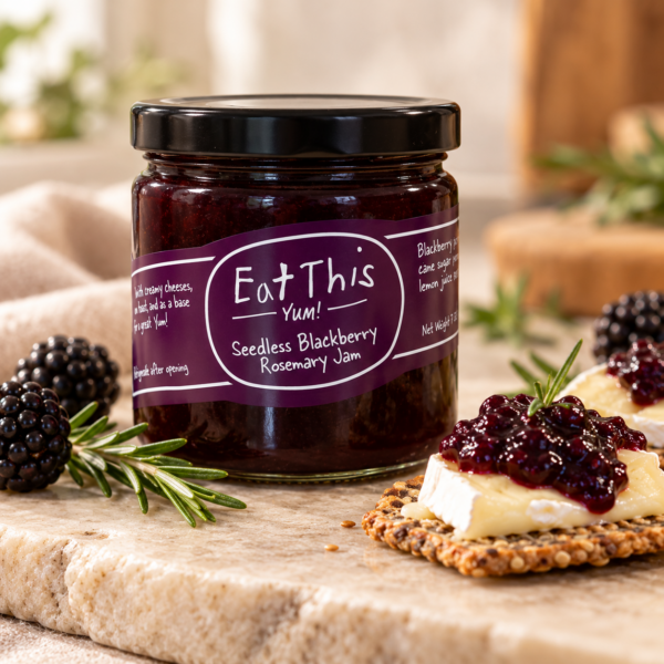 Blackberry and Rosemary Jam TARIFF JAR - Image 2